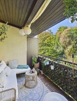 Gemütliche 2-Zimmer-Wohnung mit Balkon, Stellplatz, Garage und Gartennutzung - Klein-Winternheim