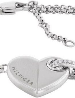 Tommy Hilfiger Armkette BOLD HEARTS, Herz, 2780928, 2780929, mit Emaille - mit Glasstein