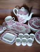 Villeroy & Boch Mettlach FASAN Kupferstich Vitro Porzellan in 45219