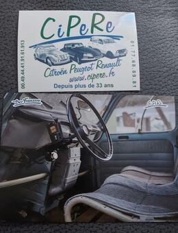 RENAULT 4 Karte Der Franzose + Aufkleber in Top Zustand R4 - Zwickau