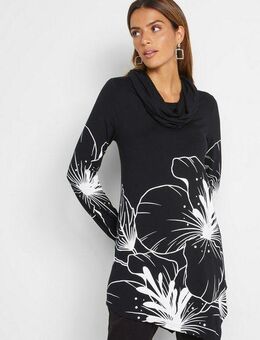 bonprix Longshirt Longshirt mit Rollkragen