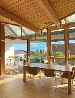 MODERNES ARCHITEKTENHAUS MIT PANORAMABLICK ZWISCHEN ULM UND EHINGEN - Öpfingen
