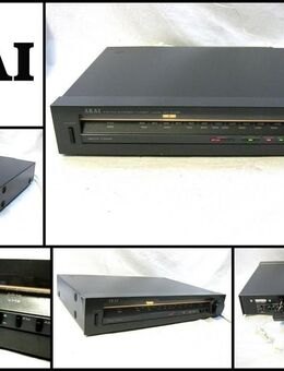 AKAI  -  AT - K02       Tuner  Black    Alu Metal Modell: FM-AM-Stereo-Tuner AT-K02 - Akai Electric Co., Ltd; Tokio - Dübendorf