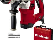 Einhell Bohrhammer TE-RH 32 4F Kit (1250 W, 5.0 Joule, 32 mm Bohrleistung in Beton, SDS-Plus, Anti-Vibrationsgriff, inkl. E-Box, 3 Bohrer, Spitzz- und Flachmeißel) - Wuppertal