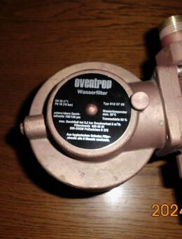 OVENTROP Wasserfilter Typ 612 07 08, NEU und ungebraucht, weitere Daten bitte dem Typenschild entnehmen - Overath