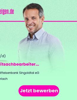 Kreditsachbearbeiter (m/w/d) - Hurlach