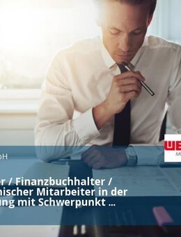 Buchhalter / Finanzbuchhalter / Kaufmännischer Mitarbeiter in der Buchhaltung mit Schwerpunkt Finanzbuchhaltung (m/w/d) - Ostbevern