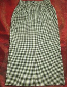 NEU * Karo * Long * Maxi * Shift * Sekretärinnen * Bleistift * Etui * High Waist * Rock "La Strada BY SIEVERS" Gr. 38- 40/ S- M * gelb * schwarz * weiß * - Riedlingen