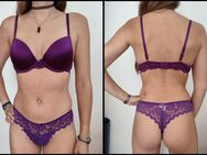 Viele verschiedene sexy Dessous Sets Unterwäsche Set BH's Slip Tanga Hotpants Panty getragen ungetragen duftend rot lila blau schwarz grau - Berlin