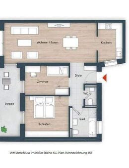 Symbiose aus perfekter Lage - direkt am Marienbergpark - und zukunftssicherer Bauweise, KfW 40 - Nürnberg