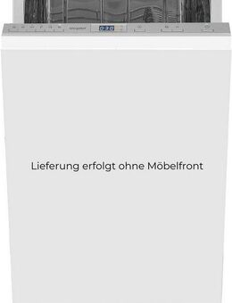 exquisit vollintegrierbarer Geschirrspüler EGSP2109-E-030E silber, 9 l, 9 Maßgedecke