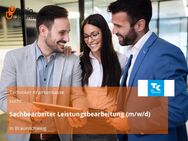 Sachbearbeiter Leistungsbearbeitung (m/w/d) - Braunschweig