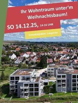 4-ZIMMER ETW IM 1. OG MIT BALKON - "WOHNEN IM PARK" IN LANGENAU - C10 - Langenau
