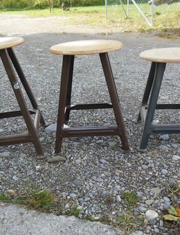 3 x Werkbankhocker 45-51-56 cm Hoch - München Maxvorstadt