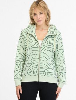 Ragwear Sweatjacke FLLAWIA PRINT