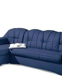 DOMO collection Ecksofa Papenburg, zeitlose Rückensteppung, elegante Formensprache, L-Form, in großer Farbvielfalt, wahlweise mit Bettfunktion