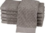 ROSS Gästehandtücher Harmony, Frottier (Packung, 6-St), 100 % Baumwolle, Hoch Tief Struktur, viele Farben