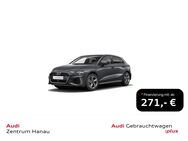 Audi A3, Sportback 40 TFSIe S-LINE SMART-INTER 17ZOLL, Jahr 2021 - Hanau (Brüder-Grimm-Stadt)