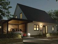 Mit viel Freude ins Eigenheim - Massivhaus mit Hobbykeller inkl. Grundstück und unverbaubarem Weitblick - Langenzenn