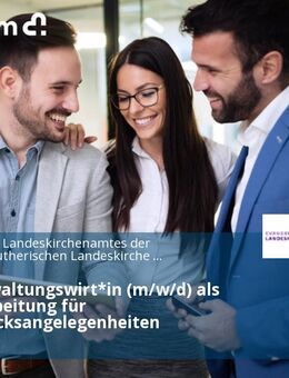 Dipl.-Verwaltungswirt*in (m/w/d) als Sachbearbeitung für Grundstücksangelegenheiten - Hannover