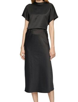 s.Oliver BLACK LABEL Satinbluse mit 1/2 Arm