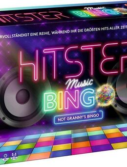 Jumbo Spiele Spiel Hitster Musik Bingo, Familienspiel