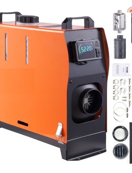 Luft-Dieselheizung 12V 8KW mit LCD-Display & Fernbedienung – Ideal für Busse, LKWs und mehr App-Steuerung Standheizung Set3452 - Wuppertal