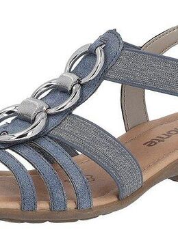 Remonte Riemchensandale, Keilabsatz, Sommerschuh, Sandalette mit Gummizügen