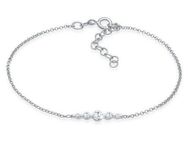Elli Armband Klassisch Funkelnd Zirkonia Kristalle 925 Silber