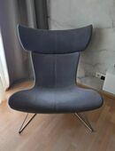 BoConcept Imola Sessel dunkelgrau / großer Sessel in 10179