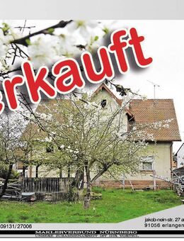 Freistehendes Zweifamilienhaus - Rückersdorf (Bayern)