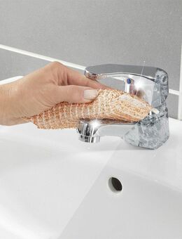 Maximex Reinigungsschwamm Kupferschwamm, entfernen schonend hartnäckigen Schmutz, Eingebranntes und Rost