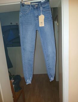 Da- Jeans skinny 34 high waist blau neu ungetragen mit Etikett - Leverkusen
