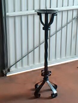 Stabiler Kerzenständer aus Schmiedestahl - Herne