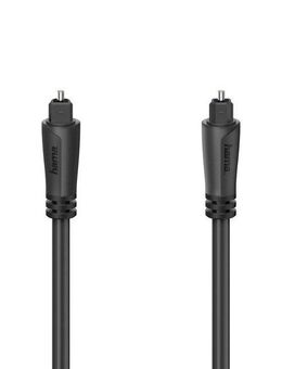 Hama Audio-Lichtleiter-Kabel, ODT-Stecker (Toslink), 3,0m ODT-Kabel Audio-Kabel, Toslink, (300 cm)