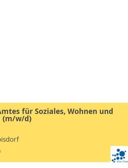 Leiter des Amtes für Soziales, Wohnen und Integration (m/w/d) - Troisdorf