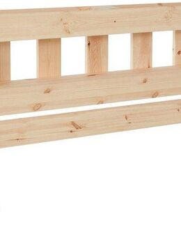 Home affaire Kopfteil "ALASCO ", für Palettenbett Alasco, aus Massivholz, mit 7 offenen Fächern