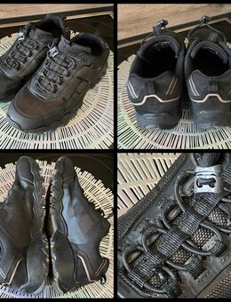 Sneaker | Größe 38 | Schwarz Bronze Glitzer | Halbschuhe | GUT - Dresden