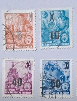 DDR 1954 Fünfjahrplan komplett gestempelt - Görlitz