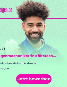 Anlagenmechaniker*in Kältetechnik / Klimatechnik ohne Außendienst - Karlsruhe