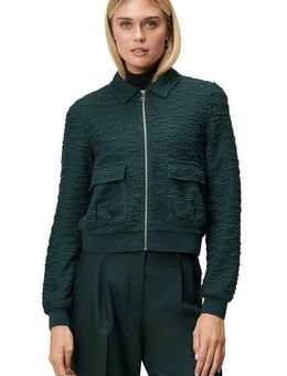 Zero Jackenblazer Damen Bouclè -Jacke mit Reißverschluss weiteres Detail