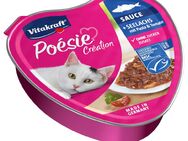 Vitakraft Poésie Création 15 x 85 g - Seelachs mit Pasta