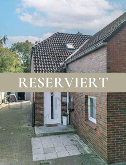 RESERVIERT: Wilhelmshaven: Hinterhaus mit Garten - rechtlich eigenständig in WEG! - Wilhelmshaven