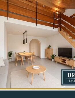 BRUMANI | 4-Zimmer Maisonette über zwei Ebenen mit Galerie und sonniger Dachloggia in Gundelfingen - Gundelfingen