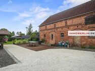 IMMOBERLIN.DE - Idyllisches Wassergrundstück mit Wohn-/Gewerbeanwesen an der Spree - Tauche