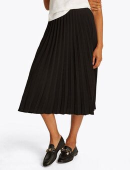 Tommy Hilfiger Plisseerock FLUID PLEATED PULL ON MIDI SKIRT mit rundum Falten