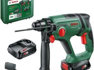 Bosch Home & Garden Akku-Bohrhammer UniversalHammer, mit 2 Akkus 18V/2,5Ah und Ladegerät AL 1