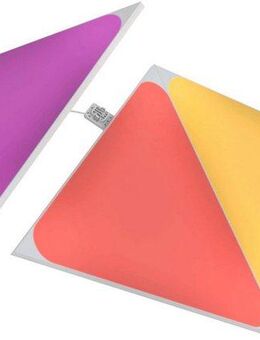 nanoleaf LED Panel Triangles, Dimmfunktion, LED fest integriert, Farbwechsler, Expansion Pack - 3 PK, Erweiterung zum Starter Kit