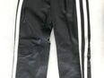 Leder Hose Jogginghose aus weichem Rindsleder Nappa mit Tunnelbund Gr. S in 12055