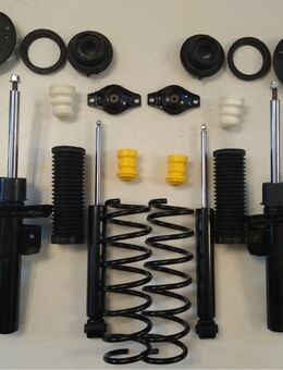 Fahrwerk Serienfahrwerk Standardfahrwerk Ford Mondeo 4 BA7 Stoßdämpfer Federn Domlager Staubschutz neu - Großbeeren